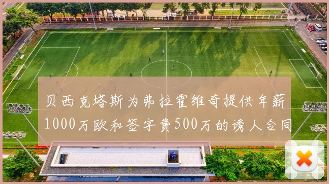 贝西克塔斯为弗拉霍维奇提供年薪1000万欧和签字费500万的诱人合同