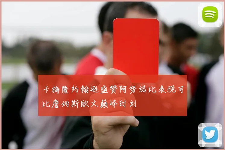 卡梅隆约翰逊盛赞阿努诺比表现可比詹姆斯欧文巅峰时刻